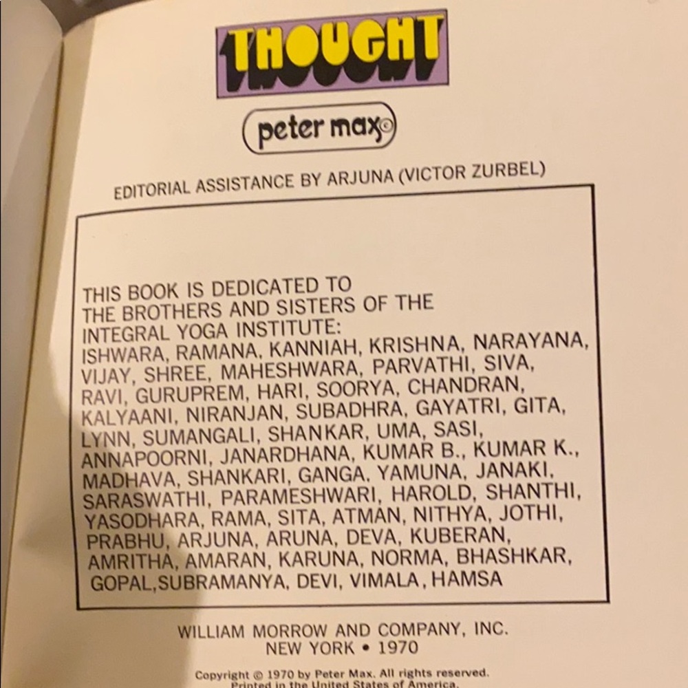Peter Max / Sivananda Books - Picture 4 of 8